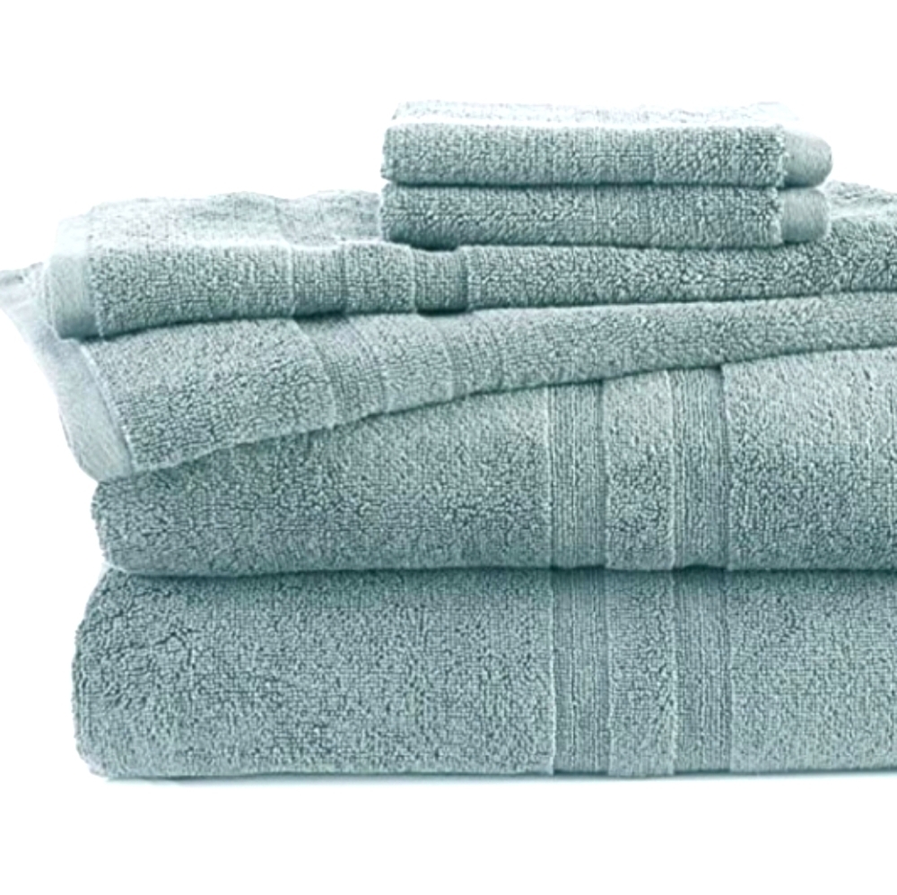 Purity Silverbac Technology Towel Set 6 Piece Mineral Green